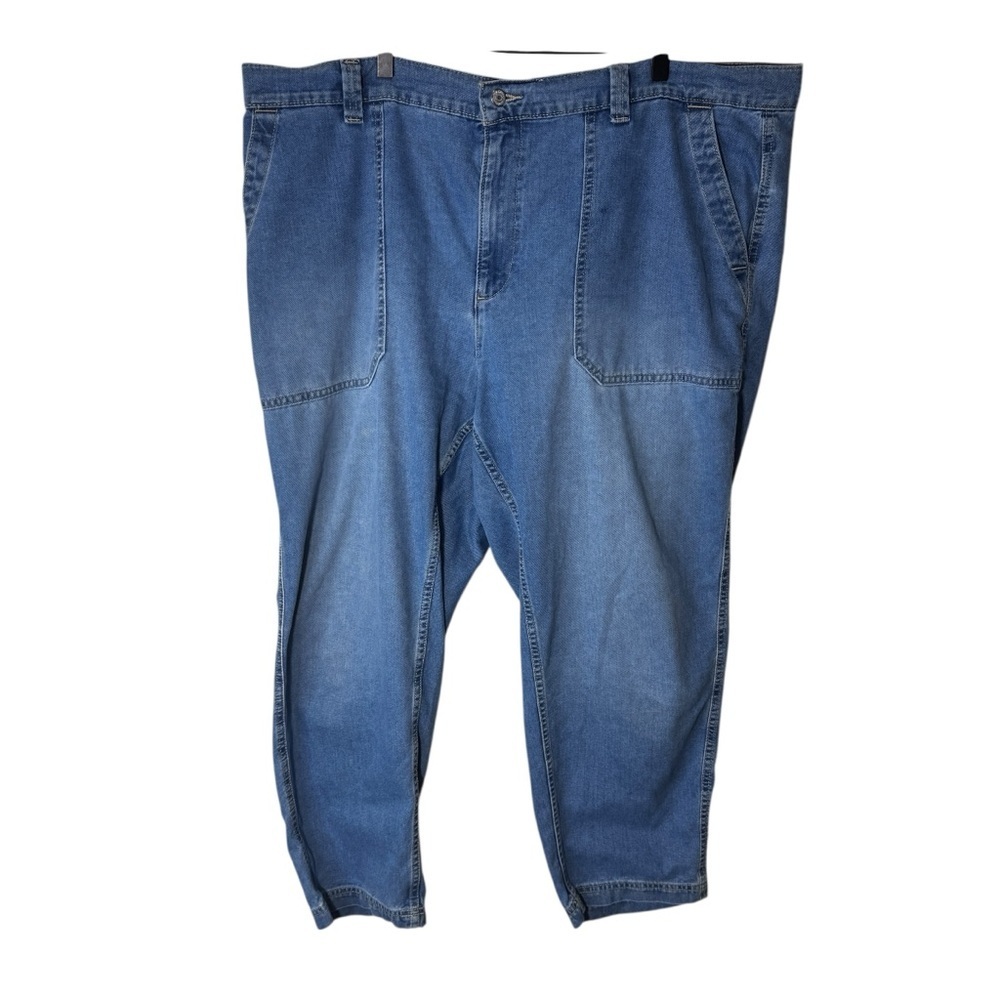 Old Navy OG Chino Pants Womens XL High Rise Ankle Casual Elastic Waist Denim